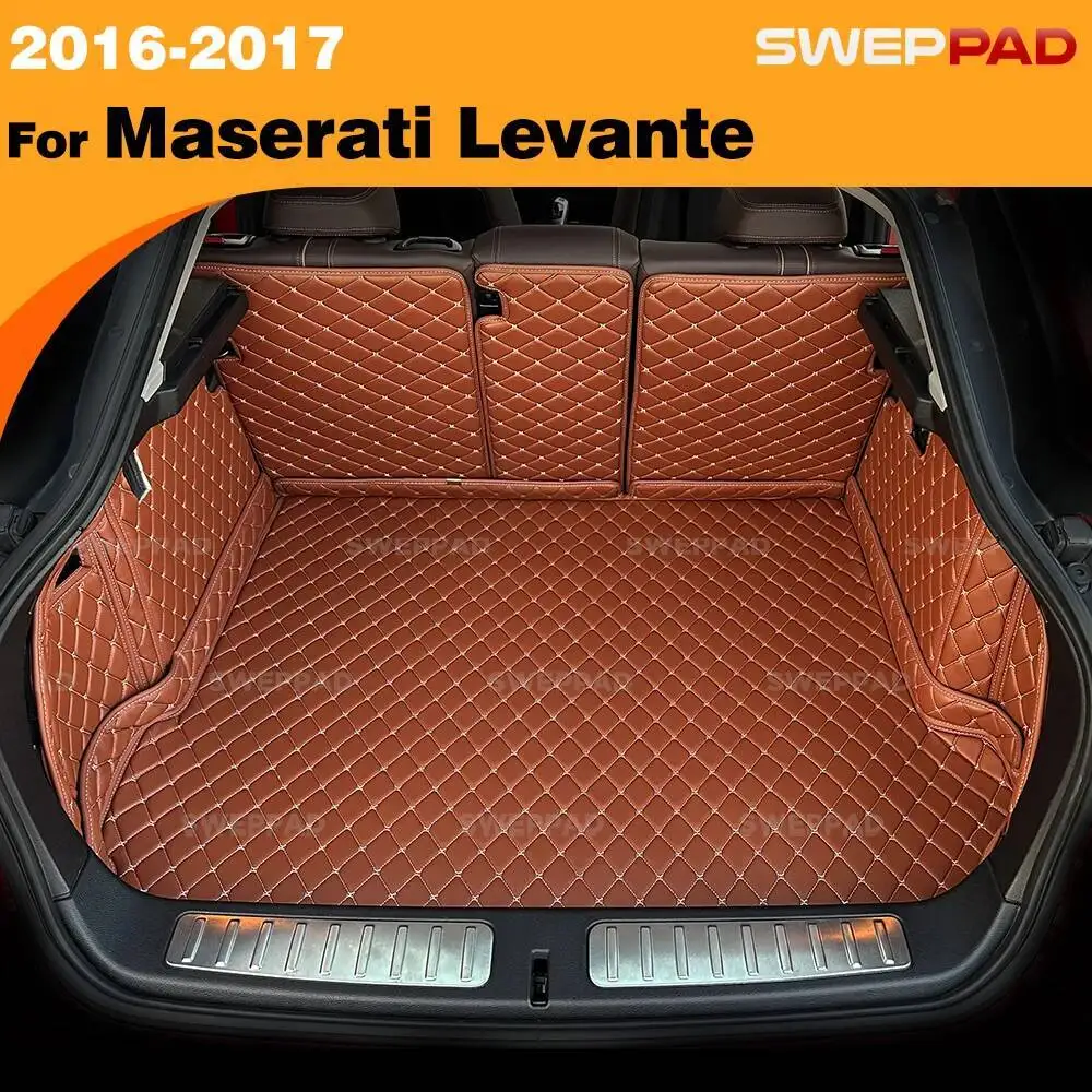 

SWEPPAD For Maserati Levante 2016 2017 Auto Full Coverage Trunk Mat Car Protective Pad Cargo Liner Interior Accessories