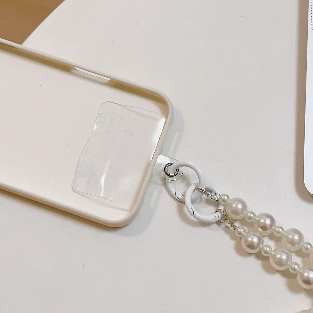

Flower Beads Crossbody Phone Strap Hanging Rope Bag Chain Mobile Phone Lanyard Charm Anti Lost Phone Neck Straps