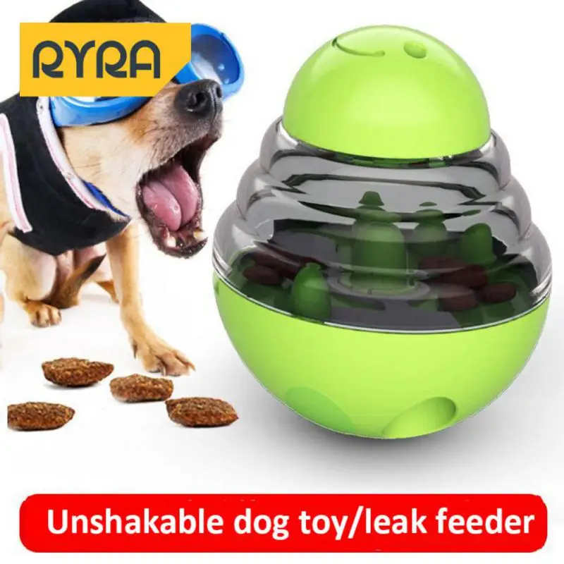 Leaking Ball Convenient Resistant To Bite Abs Educational Dog Training Toy Leaky Feeder Tumbler Wear-resistant High Quality