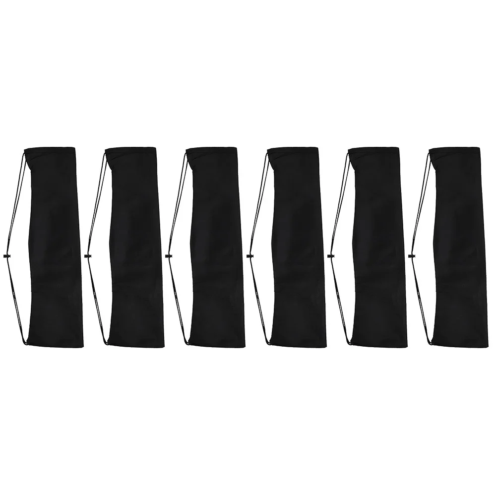 6 قطع من أشرطة الكتف المريحة، سهلة الحمل لمعدات التصوير الفوتوغرافي الخارجية، حقيبة حمل ثلاثية القوائم