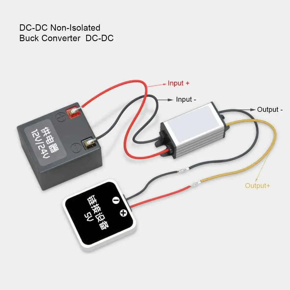 24V to 12V 5A Power Supply 60W 24V Transformer Step-Down 12V 3A Transformer 1A-5A DC Step-Down Power Supply