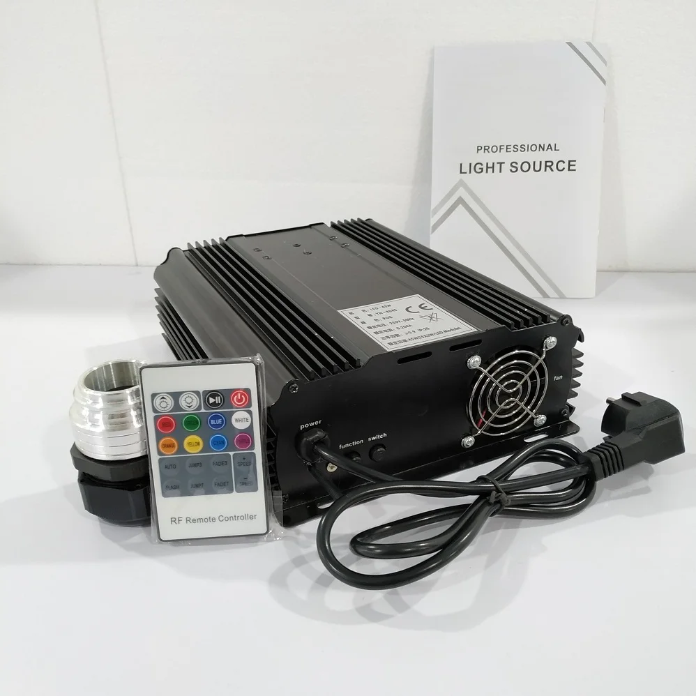 LED light source engine projector remote control rgb illuminate for led fiber optic light equipment