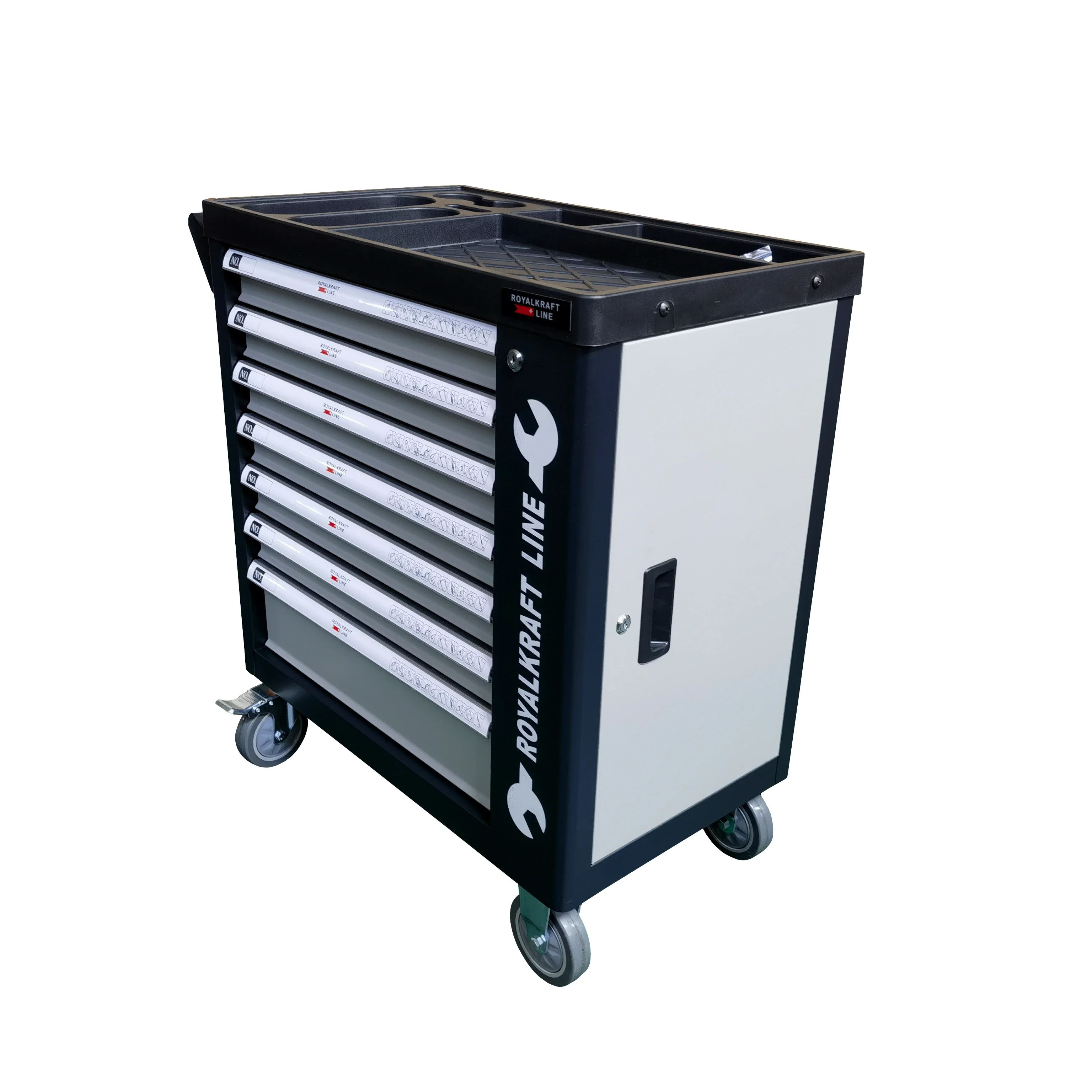 

Professional Movable Tool Trolley Chest Workshop Garage Storage 7 Drawer Automotive repair Tool Cabinet Tool Set