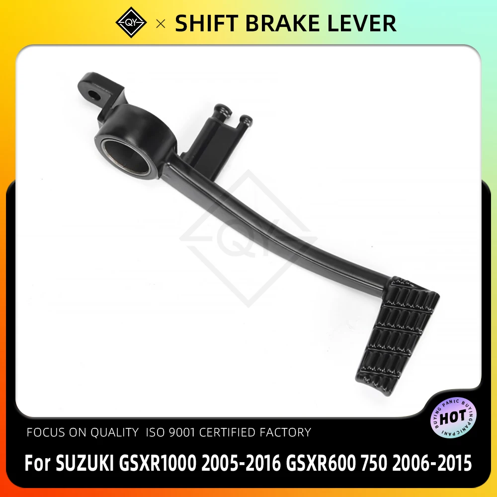 Motorcycle Rear Brake Foot Pedal Lever For Suzuki GSXR1000 2005 2006 2007 2008 2009 2010-2016 GSXR GSX-R 600 750 2006-2015 Black