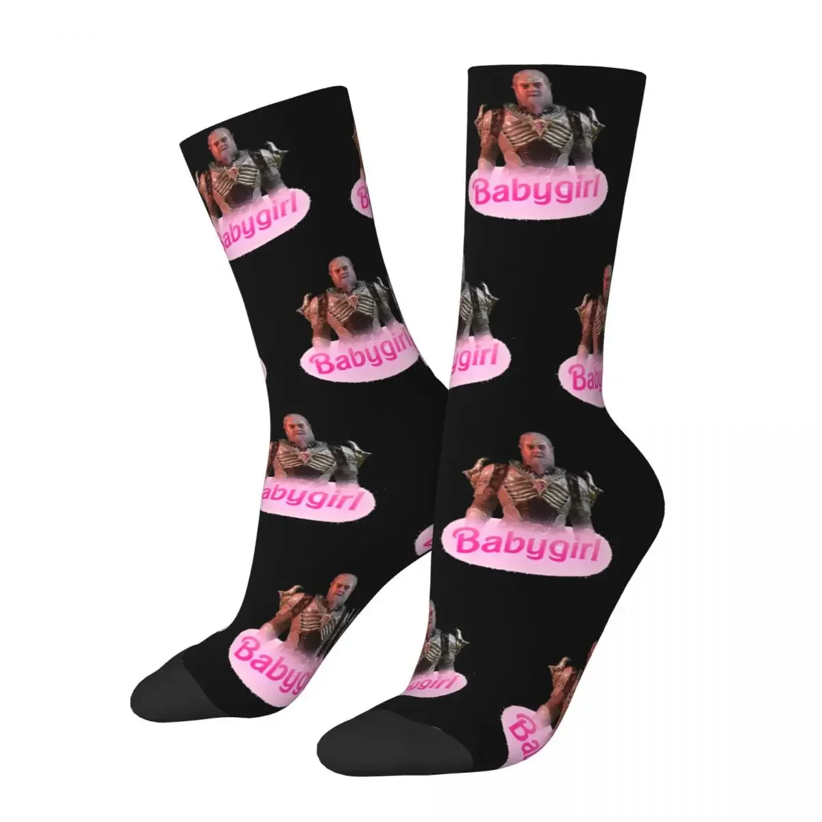 Unisex Ketheric Thorm Babygirl Socks, Soccer Socks, Baldurs Gate 3 BG3 Merch, confortável, casual, melhores presentes, homens e mulheres