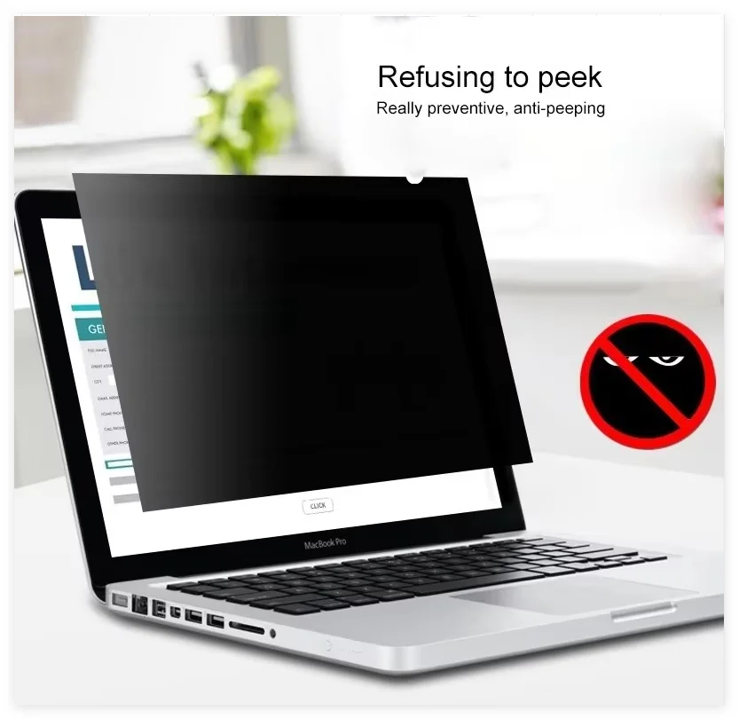 New 14 Inch/15.6 Inch 30 ° Side Privacy Film Front High-definition for Labtop Anti-peeping Film 310 X174mm 345 X194mm