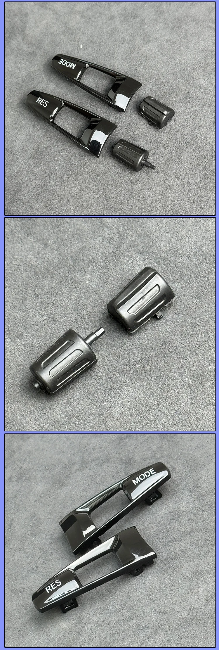 Auto Lenkrad RES MODUS Taste Abdeckung Für BMW F10 F11 F30 F31 F34 F01 F02 F07 F06 F12 F25 F26 F15 F16 M2 M3 M4 M5 X5M X6M – Detail 3