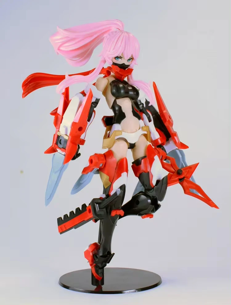 SH STUDIO 1/12 FS18 ASRA Spring Hair Long Hair Machine Girl Resin GK Accessories Model