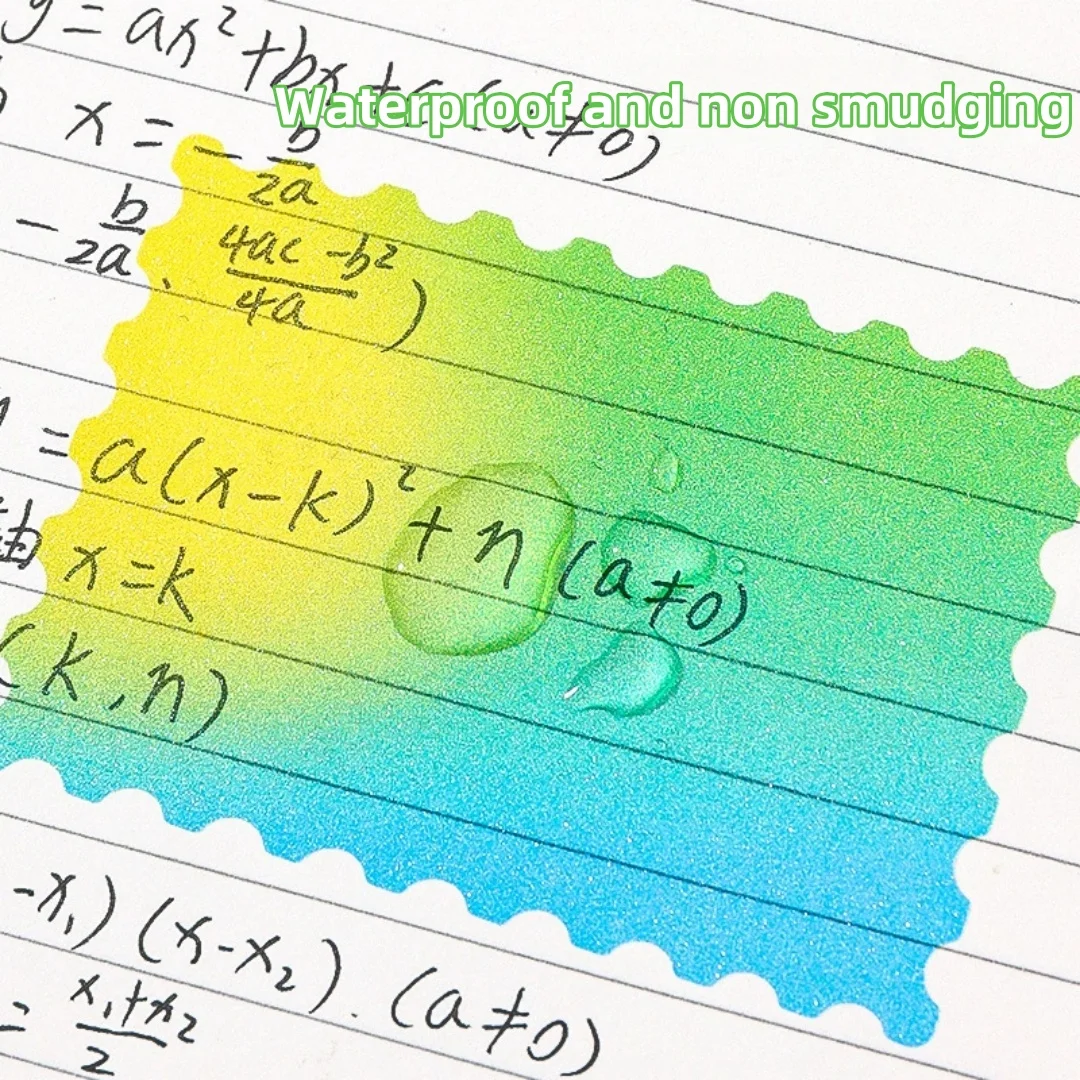 Transparent Pearl Pull-Out Sticky Notes Drawer-Style Re-Stickable Sticky Notepad For Key Point Marking Note Memo Pad Stationery