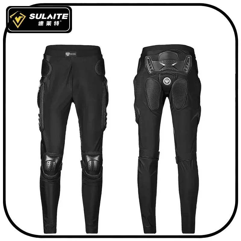 

Мотоциклетные брюки SULAITE с защитой от ударов, наколенники и защита бедер для экстремальных видов спорта, скейтбординга, мотокросса.