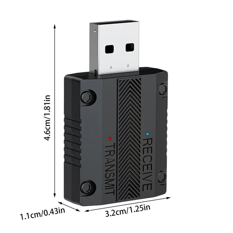 Wireless Audio Transmitter Mobile Phone Audio Transmitter Plug And Play Receiver For Wireless Speaker Desktop Computer Laptop