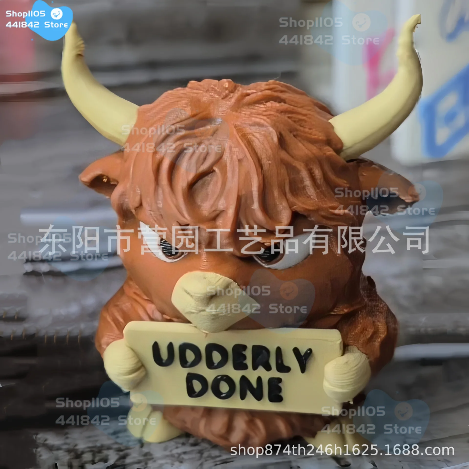 Quack Off Duck Figurine Funny Attitude Animal Ornament,Funny Sassy Animal Figurines Set with Slogans Desk Decor for Office