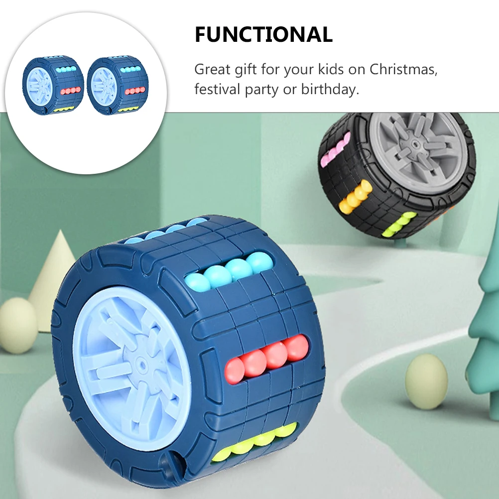 2pcs Toy High Quality Plastic Stress Relief Kids Intelligence Educational Decompression Puzzle Lightweight