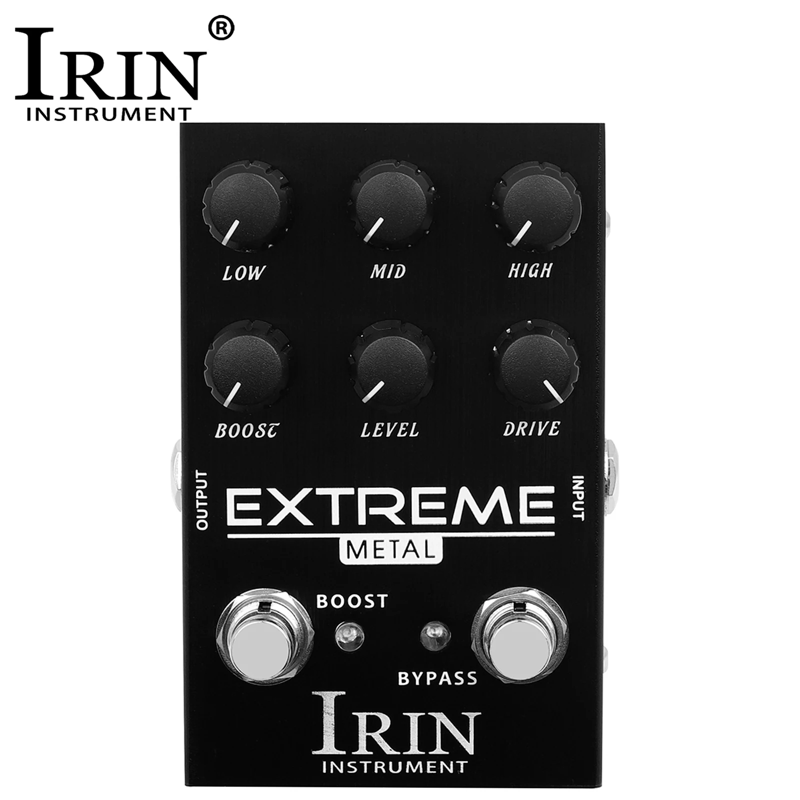 

IRIN AN-42 Electric Guitar Effects Pedal EXTREME Metal Distortion Pedal High Gain Overdrive Effects Guitar Accessories & Parts