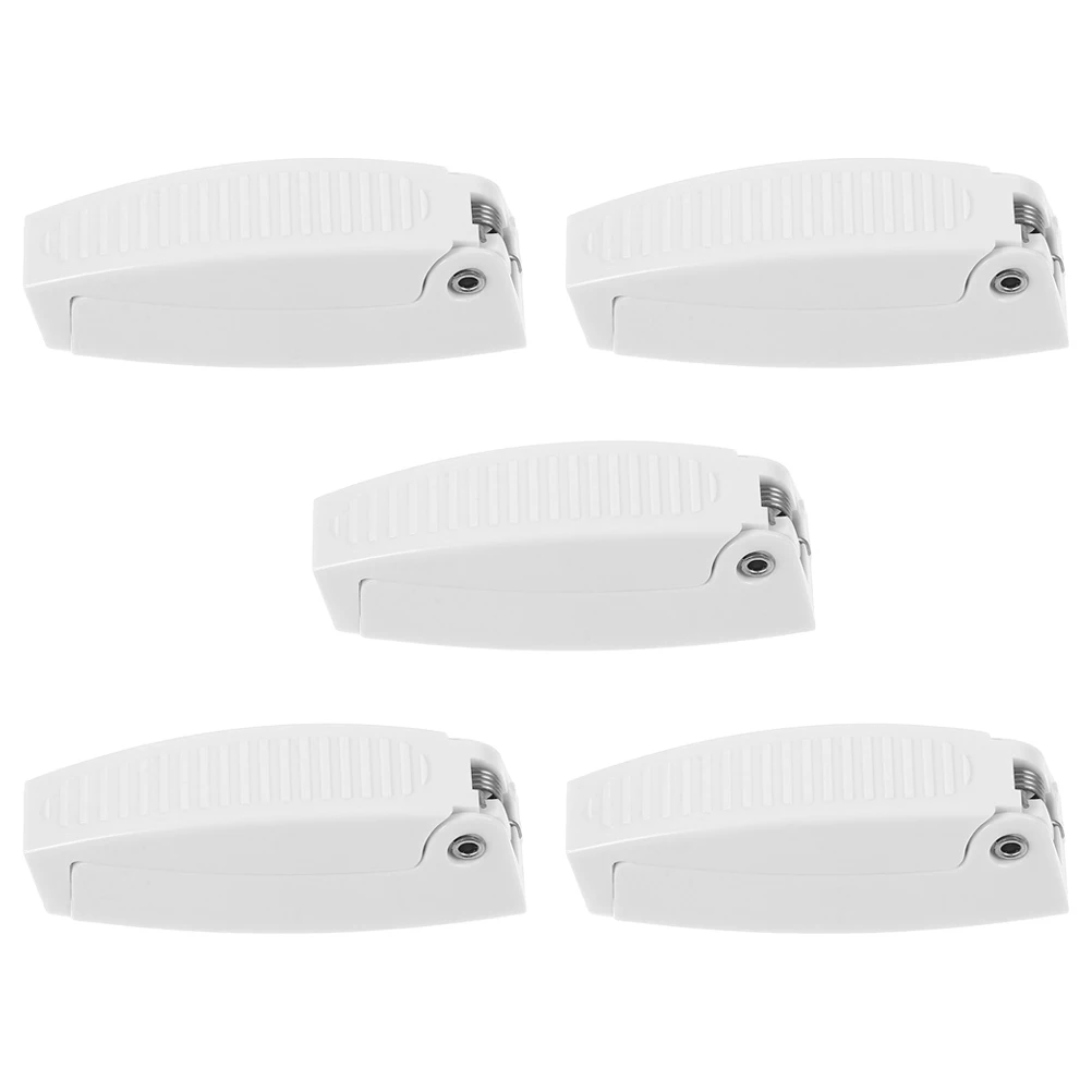 

5pcs Firm Plastic Door Holder for Baggage Cargo Storage Sturdy Durable Compact Fits Various Doors Enhances Travel
