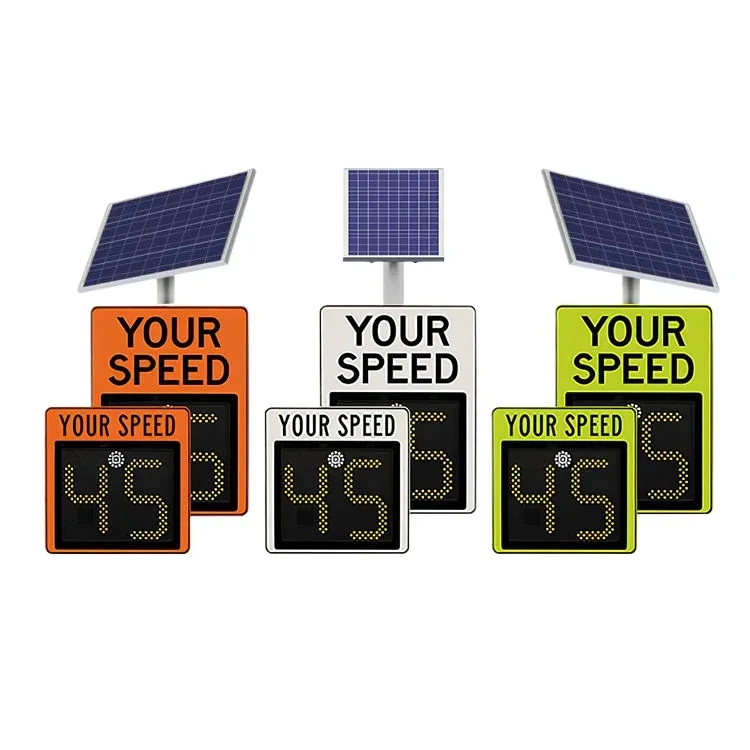 Solar Light Emitting Diode High Intensity Reflective Aluminum Alloy Outdoor Road Safety Warning Traffic Sign