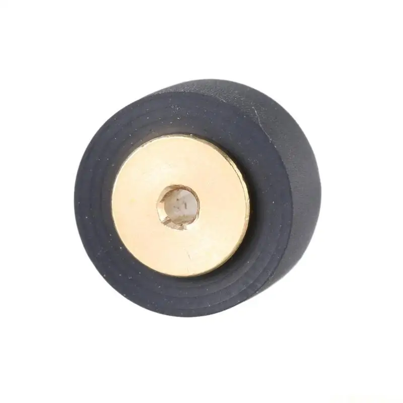 E56B Tape Player Belt Pulley Wheel Rubber Pinch Roller 13.5x7x6.5/13.5x8x6.5 for Recorders Ensures Stable Sound & Durability