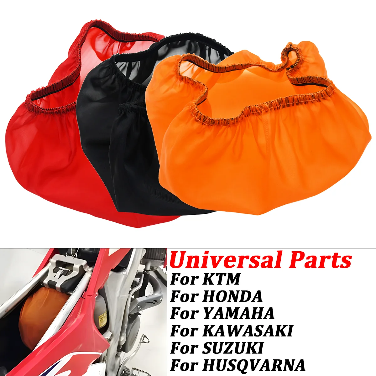 Motorcycle Air Filter Cover Dust Sand Cover Engine Cleaning Protector Skins Guard For KTM KAWASAKI SUZUKI YAMAHA HONDA Motocross