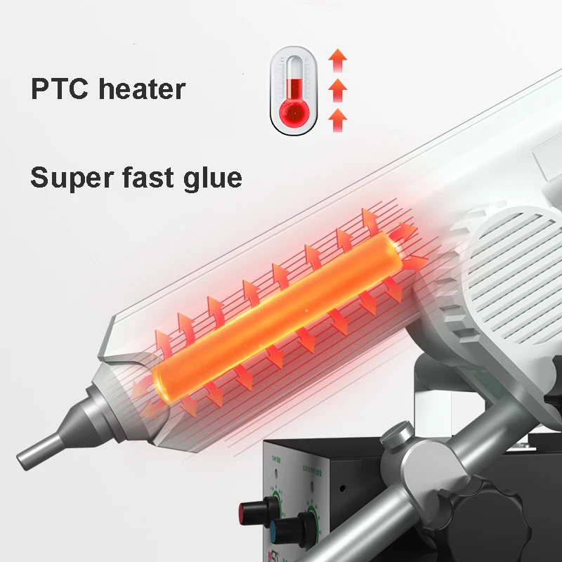 250W Electric Hot Melt Glue Machine Pedal Type Electric Glue Applicator Glue Gun Automatic Glue Dispensing Hot Melt Glue Machine