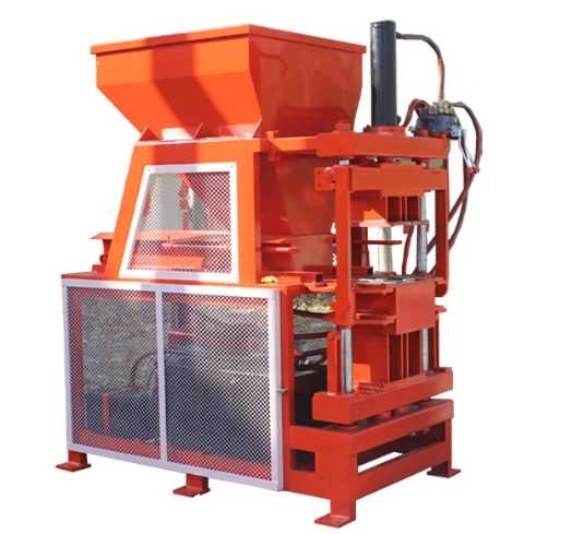 YG2-10 Fully Automatic Hydraulic Interlocking Clay Brick Machine Pallet-free Stationary Soil Cement Block Maker for Construction