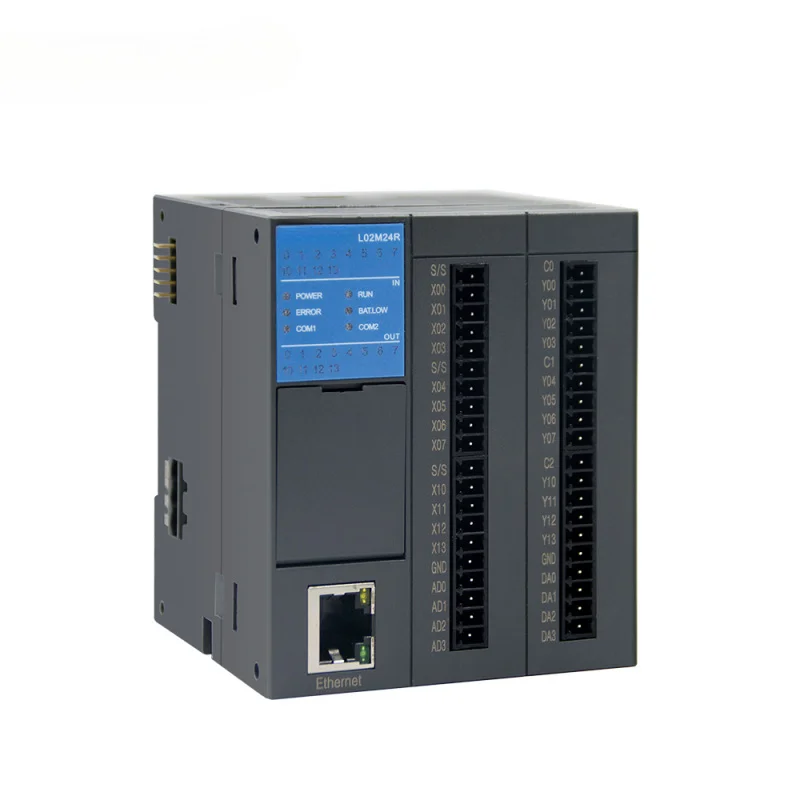 Expandable PLC Host L02 Programmable Logic Industrial Automation Controller Optional I/O