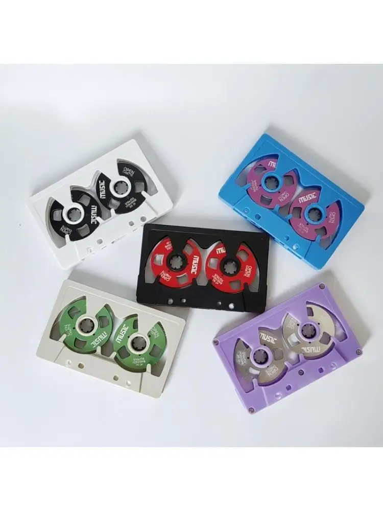 

652F Металлическая аудиокассета с пустыми кассетами, 45-минутная двухсторонняя емкость, качественный АБС-пластик, конструкция