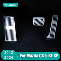 For Mazda CX-5 CX5 KE KF 2012 - 2015 2016 2017 2018 2019 2020 2021 2022 2023 2024 Car Accelerator Brake Pedals Cover Accessories