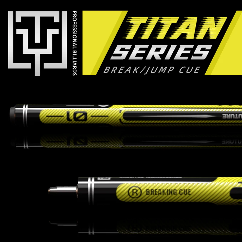 Titan Series Powerful Punch Pool Cue Break Jump Cue Billiard Stick Maple Shaft Super Decal Butt Professional Taco De Billar 2022