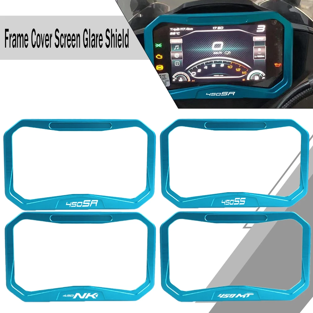 

450MT 450SR Motorcycle Meter Frame Cover Screen Glare Shield Instrument Display cover For CFMOTO 450 MT 450SS 450NK 800NK 250SR