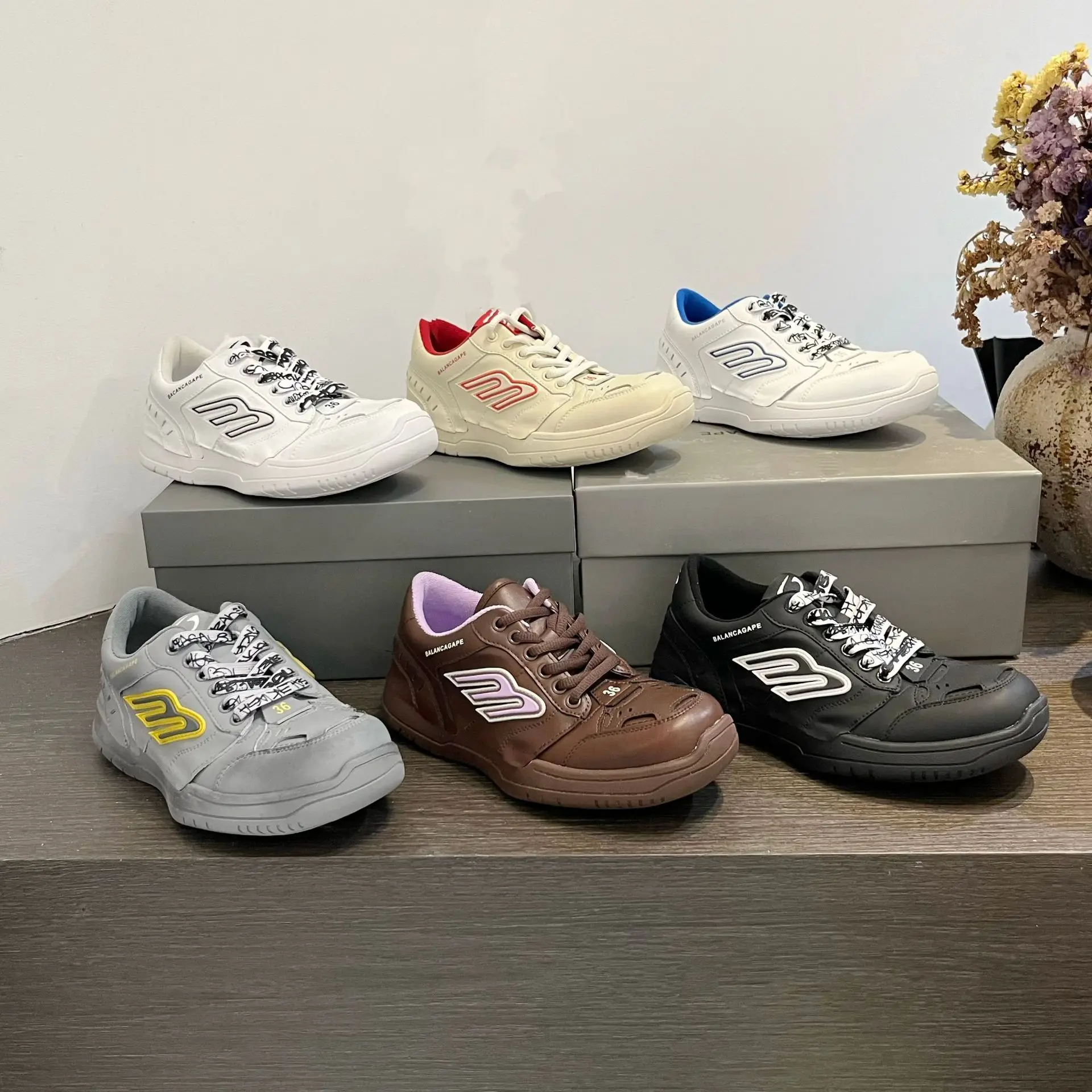 

2025 new old thick soles increase Joker dirty shoes for men and women with the same paragraph