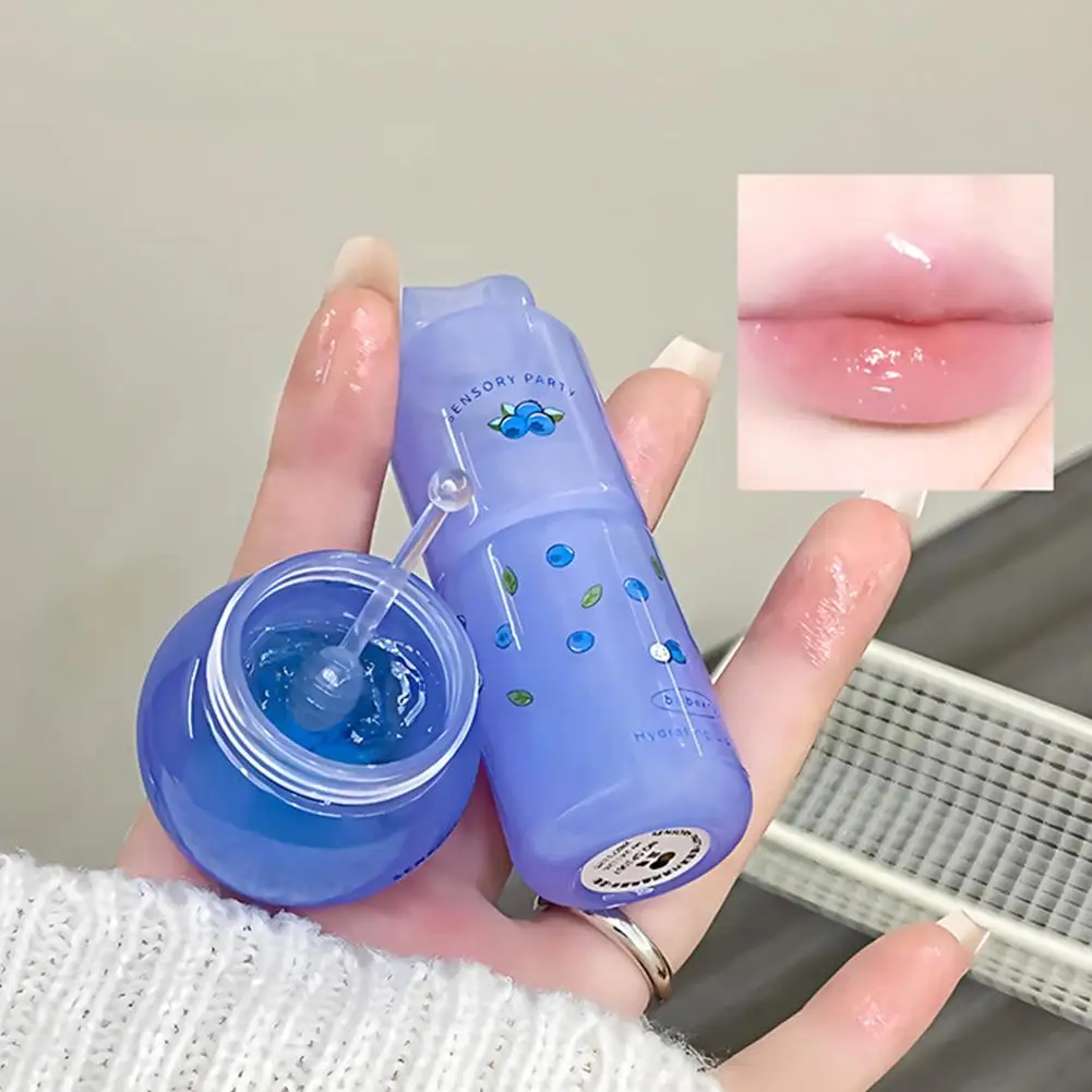 Feuchtigkeitsspendende Lippenmaske, Lippenbalsam mit fruchtigem Geschmack, reduziert Trockenheit, lindert tiefe Lippenlinien, Pflege, Feuchtigkeit M6Q0