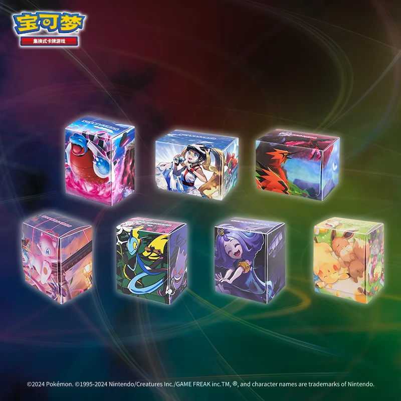 

New 100% Genuine Ptcg Collectible Card Game Ptcg Reward Round - Sword Shield Box Collect Card Holder Holiday Surprise Boys Gifts