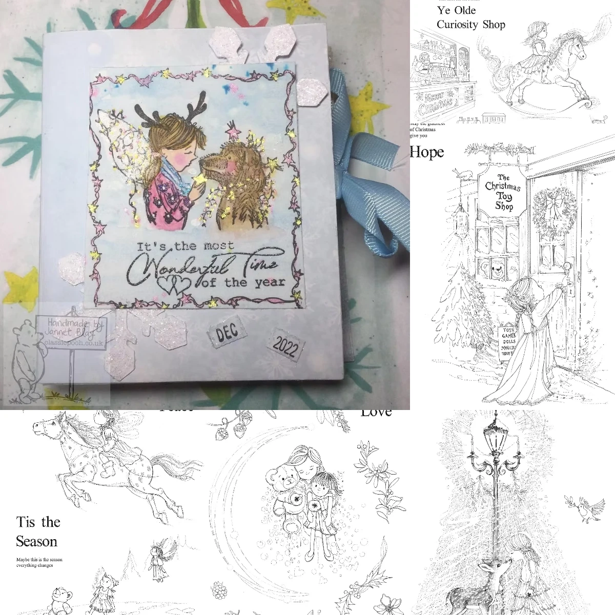 2026 New Ye Olde Rocking Horse Stamps For DIY Scrapbooking Crafts Maker Photo Album Template Handmade Decoration