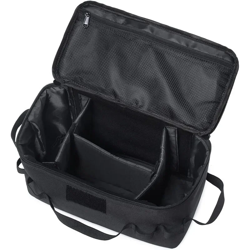 

Outdoor Camping Gas Tank Storage Bag Large Capacity Ground Nail Tool Bag Gas Canister Picnic Cookware Utensils Kit Bag