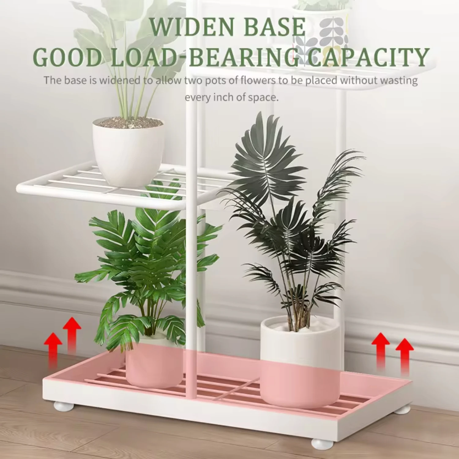 Plant Stand Flower Stand 4/6/8 Tier Flower Pot Shelf Balcony Indoor Multi-layer  Rack Succulent Plant Flower Rack