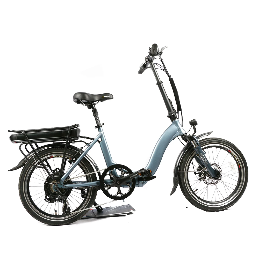 Nice Looking in 2025 20 Inch Electric Folding Bike Aluminum Alloy Solid Frame City Electric Bike High Quality E Bike Adult