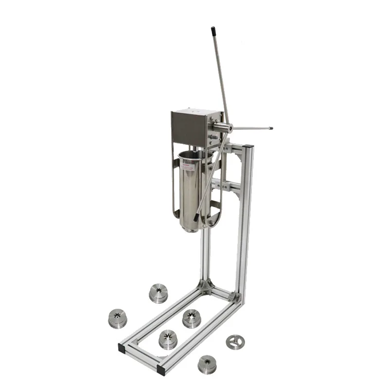 

Manual Vertical Latin Fruit Spanish Churro Machine Multi-Flower Shape Core Machine Jishi Fruit Machine Flour Easy Operate Snack