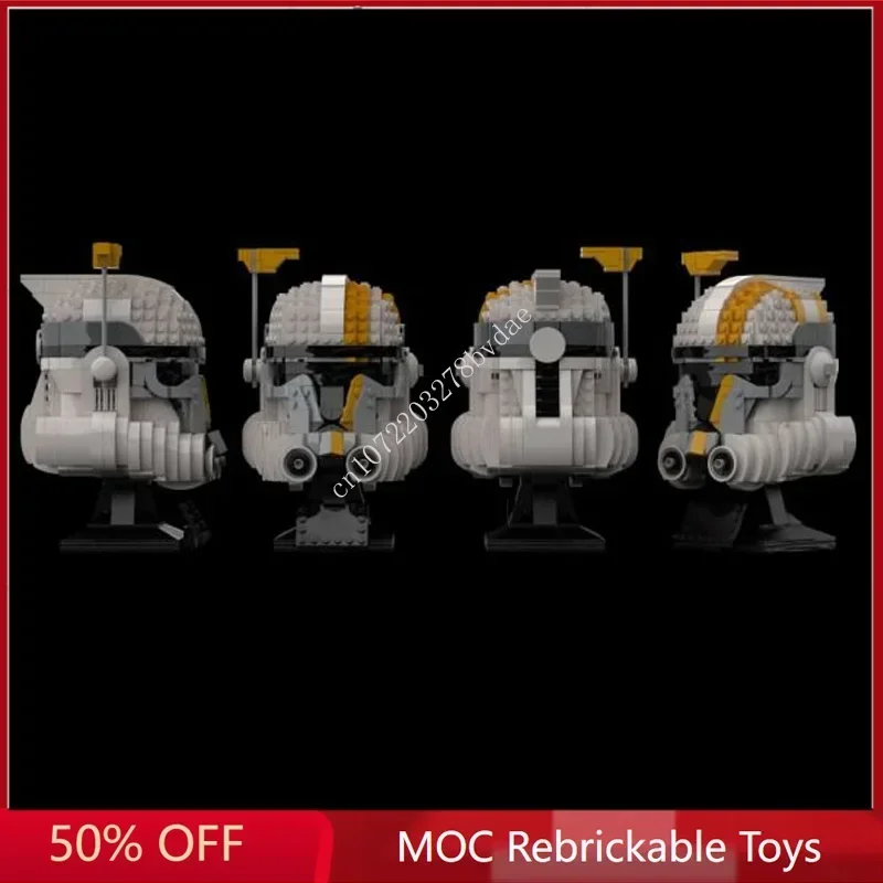 ชุดประกอบโมเดลหมวกคลอโน่ อาร์ค บลิทซ์ 917 ชิ้น จาก Star Plan MOC ของเล่นประกอบชุดสงครามอวกาศ เสริมสร้างทักษะการเรียนรู้ เหมาะสำหรับเป็นของขวัญวันหยุด คริสต์มาส วันเกิด สำหรับเด็ก