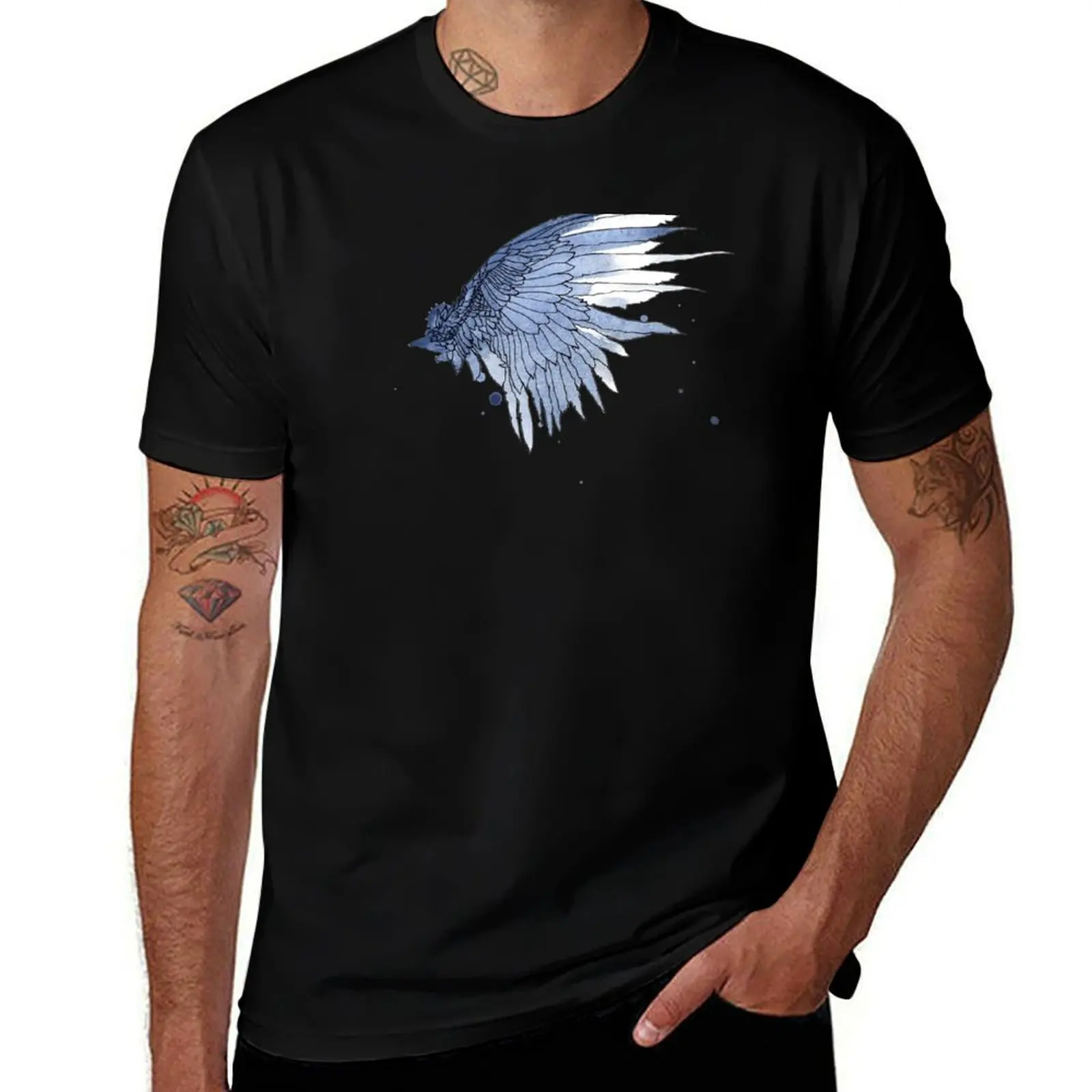 Flap Flap T-Shirt Lightweight Basic Short Sleeve Shirt T-Shirt