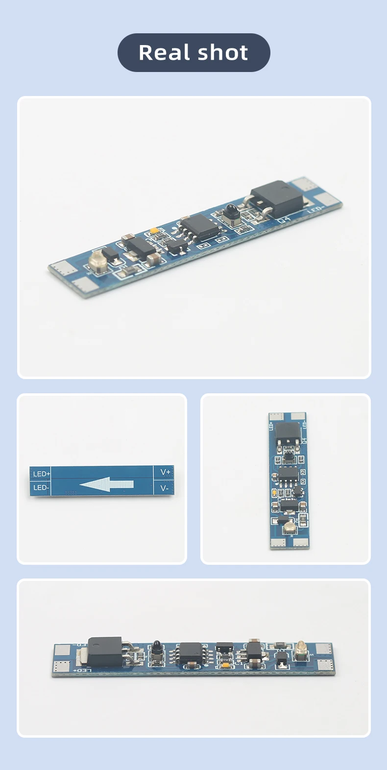 Infrarot-Handscan 8A Transmissiver IC-Sensor 12V 24V Handscan-Bewegungssensor für LED-Lichtleiste – Detail 6