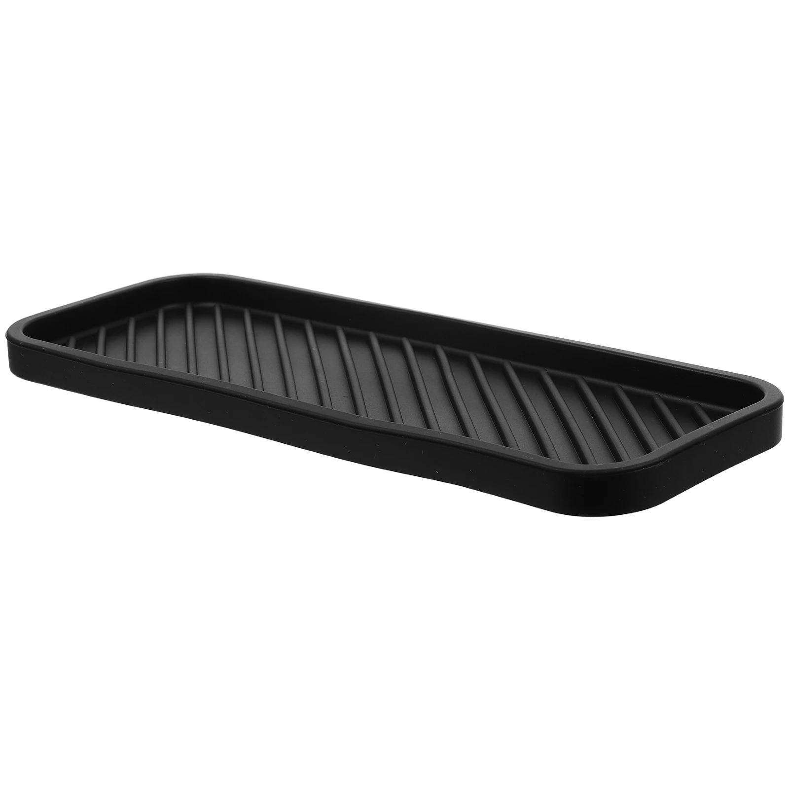 

Silicone Drain Tray Bath Soap Holder Shower Dry Rack Travel Storage Box ganizers Bathroom Counter Container Mat