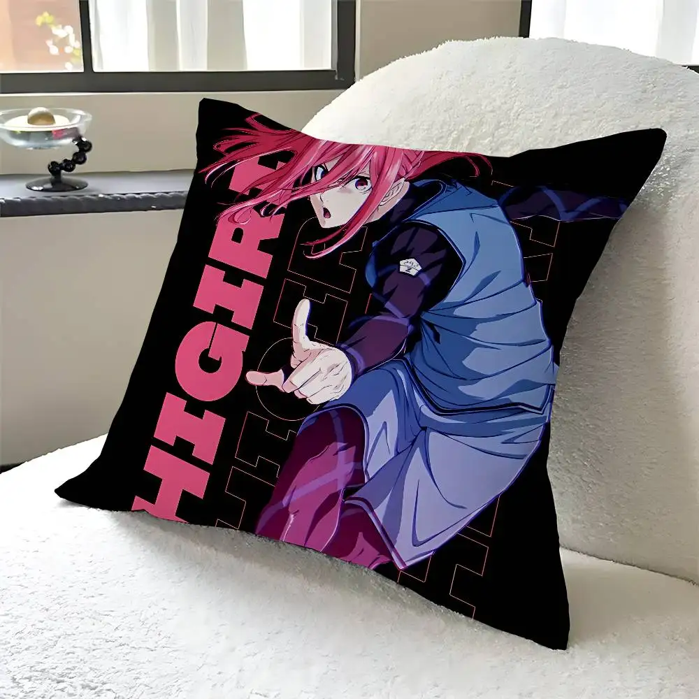 

Chigiri Hyoma Pillow Gift Home Office Decoration Pillow Bedroom Sofa Car Cushion CoverPillow Case