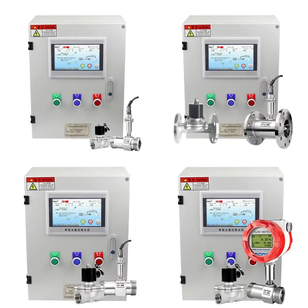 

Filling Machine Quantitative Control Meter Batch Filling Controller Flow Control Liquid Water Automatic Filling Instrument