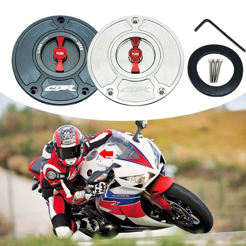 

For Honda CBR1000RR CBR 1000 RR CBR1000 cbr1000rr ABS 2004-2013 Motorcycle Fuel Gas CAPS Tank Cap tanks Cover With Rapid Locking