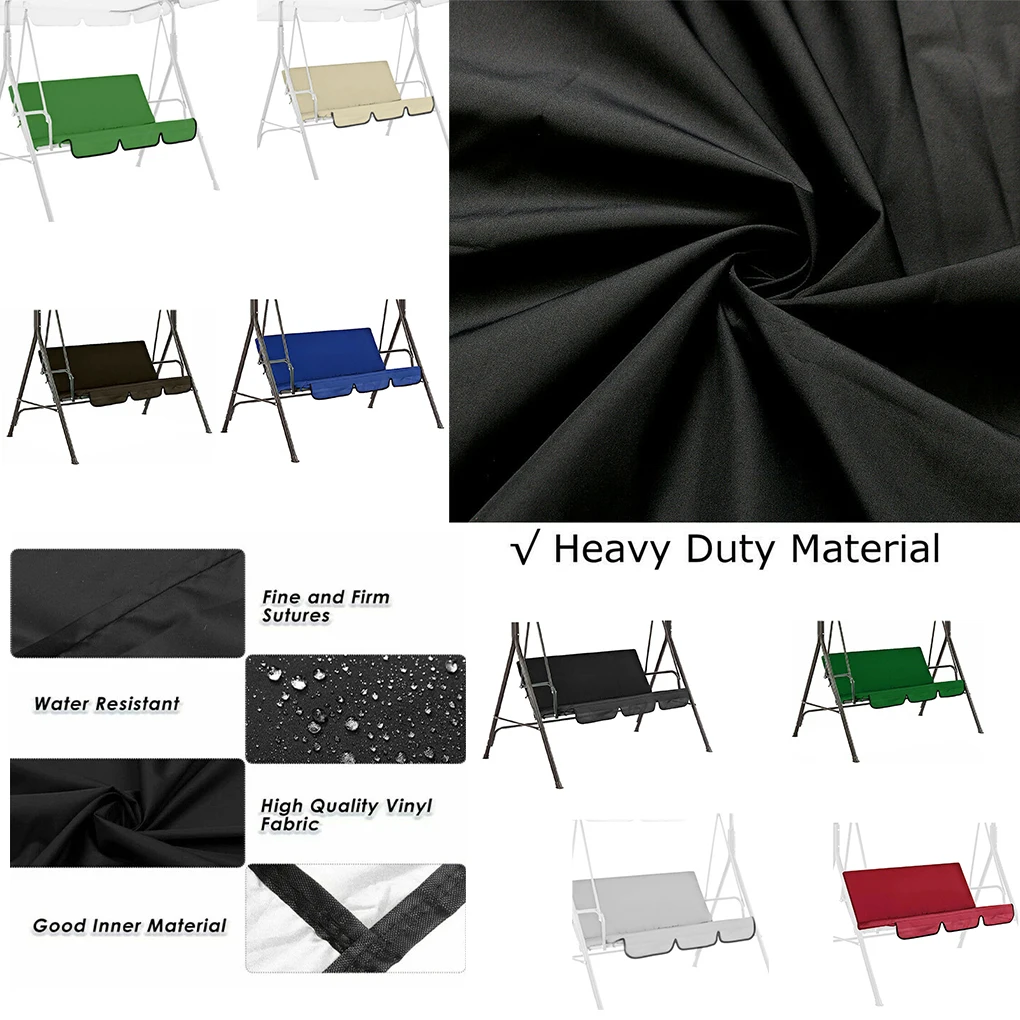 Swing Chair Cover Outdoor Garden Swing Chair Waterproof Dustproof Protector Seat Cover Outdoor Garden Seat Cover For Patio Gar