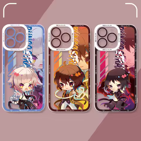 Anime Bungo Stray Dogs Silicone Case For Samsung Galaxy S23 S22 Ultra S21 S20 FE S10 Plus Note 20 10 9 A14 A24 A34 A54 Cover
