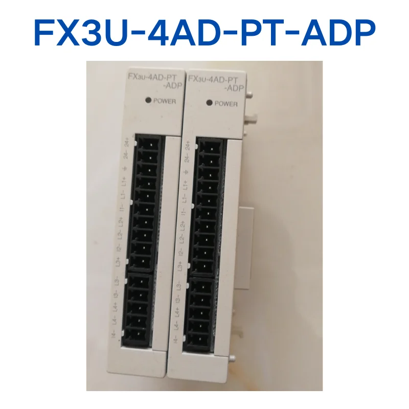 

Second hand FX3U-4AD-PT-ADP PLC module test OK, fast shipping