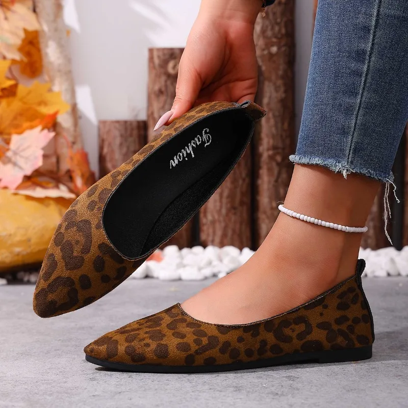 New Spring and Autumn Style Fashionable Comfortable and Versatile Women Shoes Casual Simple Wear-resistant Flat Bottom Bow Shoes