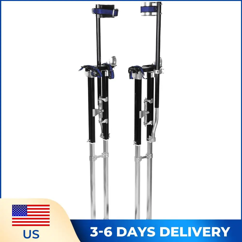 

Регулируемые алюминиевые ходули (48-60 дюймов) для маляров, отделочных работ, монтажа потолков, гипсокартона, нанесения ленты, а также для парадных костюмов