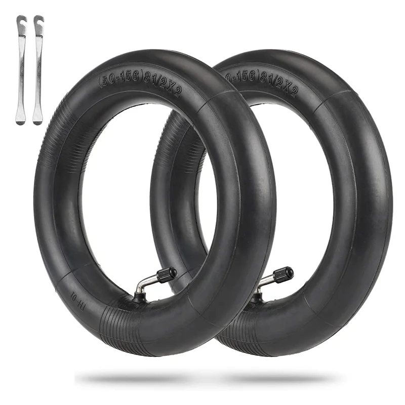 8.5Inch Inner Tube Rear Wheel Bent Valve Stem 50/75-6.1 Rear Tire 8 1/2 X2 for Gotrax GXL V2 Hiboy Xiaomi M365 Pro 1S